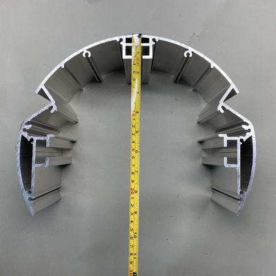 GB5237.1-2008 Standard Side Opening Cnc Machines Parti in alluminio per alloggiamento del motore ferroviario