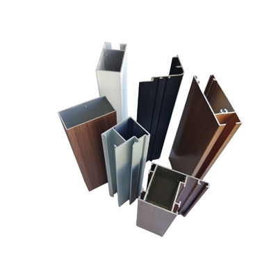 6063-T5 Best Grade 6000 Series Anodizing Silver Profiles per finestre