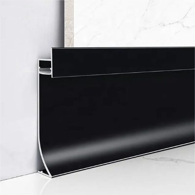 Profili di abito in alluminio nero per appartamenti moderni con luci a led Standard GB5237-2008