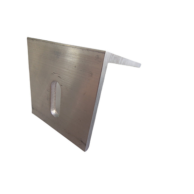 Brackets di montaggio di pannelli solari in alluminio a forma di L 80x40x40 mm per applicazioni all'aperto