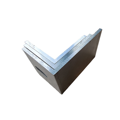 Griglia di bordo triangolare con profilo di lega di alluminio a lato uguale di serie 6000 di grado 40x40x4 mm
