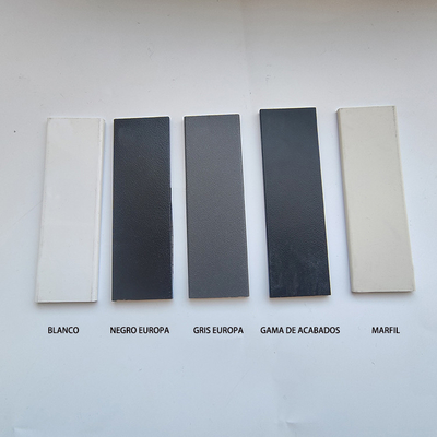 Profili di alluminio impermeabili per finestre scorrevoli anodizzati Perfil de Aluminio in Messico