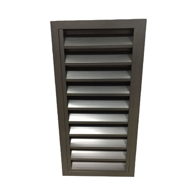 GB Standard Anodizzato di alluminio Shutter Profile Frames per il Sud Africa Finestre Durable