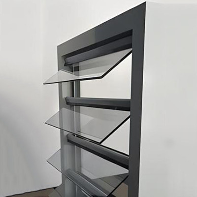 GB Standard Anodizzato di alluminio Shutter Profile Frames per il Sud Africa Finestre Durable