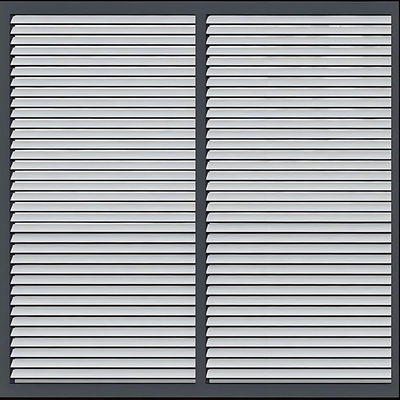 GB Standard Anodizzato di alluminio Shutter Profile Frames per il Sud Africa Finestre Durable