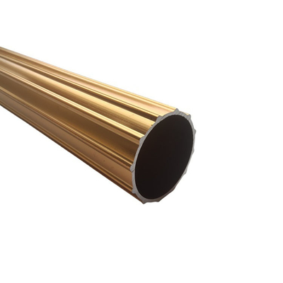 Trattamento di superficie su misura 6063 T5 Profili di alluminio estrusi tubi rotondi di vario tipo