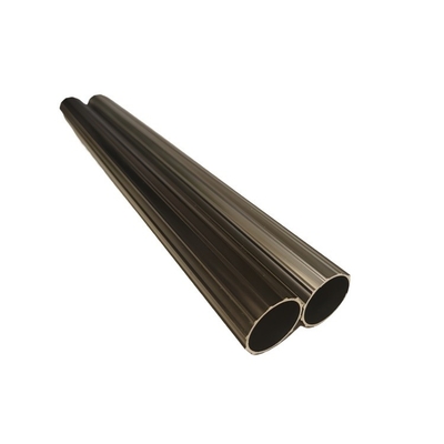 Anodizzazione 6063 6061 Leggio di alluminio Profili personalizzati Tubo a profilo di estrusione di alluminio