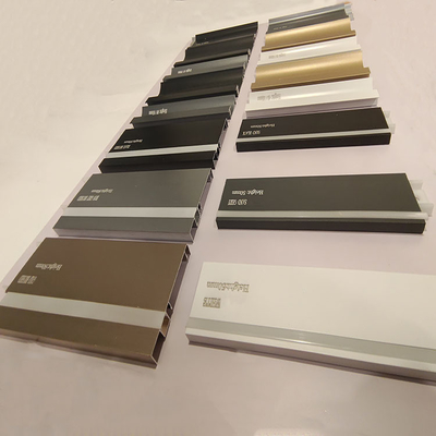 6063 T5 Custom Profile di rivestimento di piastrelle in alluminio per angolo di bordo ceramico decorativo moderno