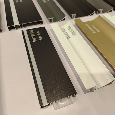 6063 T5 Custom Profile di rivestimento di piastrelle in alluminio per angolo di bordo ceramico decorativo moderno