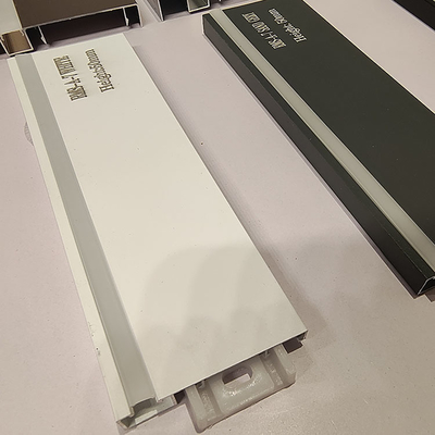 6063 T5 Custom Profile di rivestimento di piastrelle in alluminio per angolo di bordo ceramico decorativo moderno
