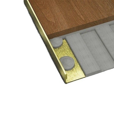 6063 T5 Custom Profile di rivestimento di piastrelle in alluminio per angolo di bordo ceramico decorativo moderno