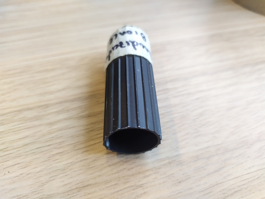 Profilo di tubo di alluminio anodizzante d'oro per lunghezza da 5,8 a 6,0 mm