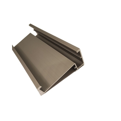 6063 Profilo di alluminio anodizzato per cornici personalizzate Lunghezza 5.8-6.0M Standard GB5237-2008