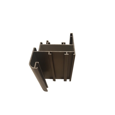 6063 Profilo di alluminio anodizzato per cornici personalizzate Lunghezza 5.8-6.0M Standard GB5237-2008