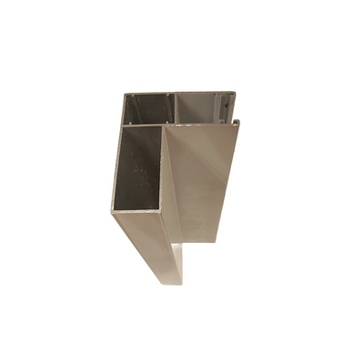 6063 Profilo di alluminio anodizzato per cornici personalizzate Lunghezza 5.8-6.0M Standard GB5237-2008
