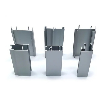 Profilo di alluminio 6063 6061 personalizzato per porte e finestre in serie 6000 di alto livello