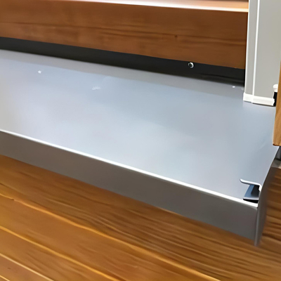 1Spessore di.4 mm Anodizzato Custom Aluminium Extrusion Windowsill con stile di design moderno