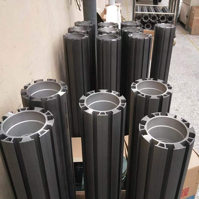 Profili di alluminio industriali per dissipatori di calore Radiatore T slot Profili di estrusione in alluminio