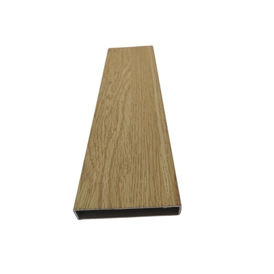 Profilo di grano di legno di alluminio a colori personalizzati per pareti o recinzioni esterne decorative
