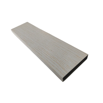 Profilo di grano di legno di alluminio a colori personalizzati per pareti o recinzioni esterne decorative