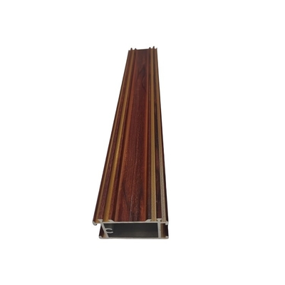 Profilo di grano di legno di alluminio a colori personalizzati per pareti o recinzioni esterne decorative