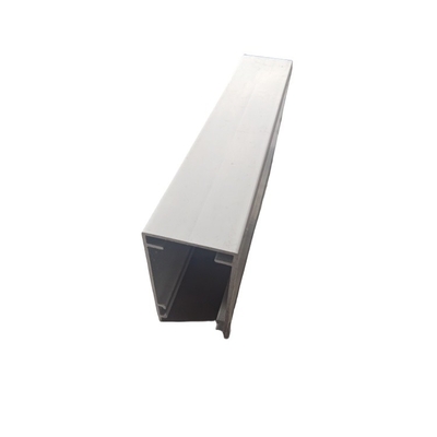 Porta del bagno a profilo di alluminio anodizzato in argento Lunghezza 5,8-6,0M Adatta per appartamento