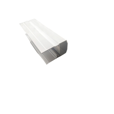Porta del bagno a profilo di alluminio anodizzato in argento Lunghezza 5,8-6,0M Adatta per appartamento