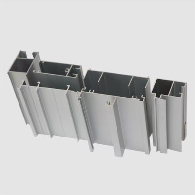 Porta del bagno a profilo di alluminio anodizzato in argento Lunghezza 5,8-6,0M Adatta per appartamento