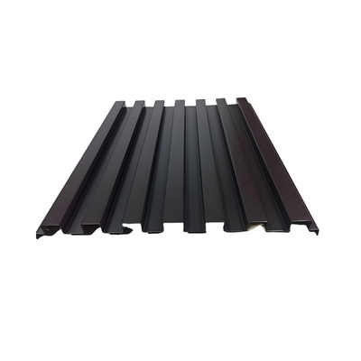 Servizio di taglio pannello murario anodizzato in alluminio per profili di rivestimento di pareti esterne
