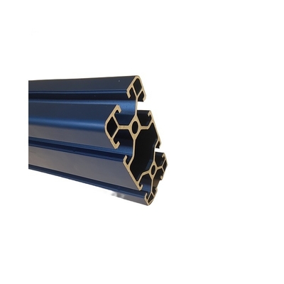 Profilo di alluminio industriale della serie 6000 per rivestimento in polvere personalizzato Lunghezza 5.8-6.0M