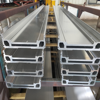 Profilo di alluminio industriale della serie 6000 per rivestimento in polvere personalizzato Lunghezza 5.8-6.0M