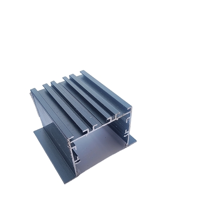 Perforazione a foratura CNC Estrusione di alluminio personalizzata per profili a LED soddisfa lo standard GB