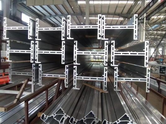 5.8-6.0M Shengxin Custom Structural Aluminum Anodized Profile Section per porte e finestre