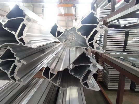5.8-6.0M Shengxin Custom Structural Aluminum Anodized Profile Section per porte e finestre