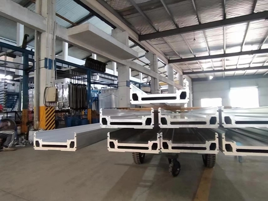 5.8-6.0M Shengxin Custom Structural Aluminum Anodized Profile Section per porte e finestre