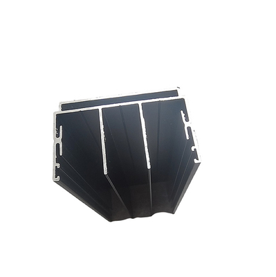 Profili di alluminio per porte e finestre con rivestimento in polvere di colore personalizzato per estrusioni personalizzate