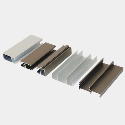 Profili di alluminio anodizzato per kg di serie 6000 per finestre e porte