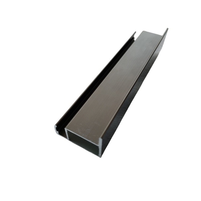 Leggio 6063 T5 Anodizzato Polvere Rivestimento Legno Grano spazzolato Profili in oro di alluminio per armadi da cucina