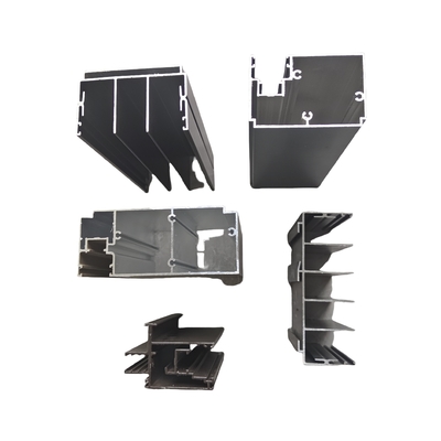 6061 6063 Profili di alluminio per architettura anodizzata Profili di estrusione di alluminio personalizzati