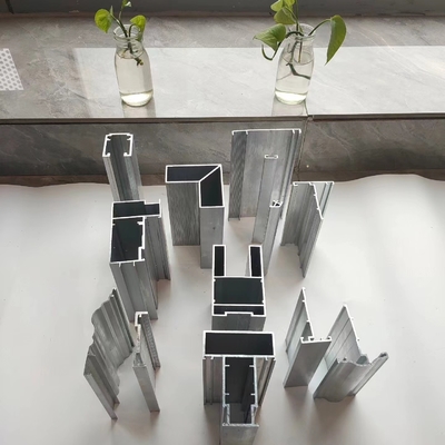 6061 6063 Profili di alluminio per architettura anodizzata Profili di estrusione di alluminio personalizzati