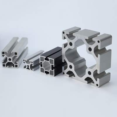 Servizio di piegatura su misura per il profilo di alluminio CNC industriale T Slot 2020 3030 4040 4080