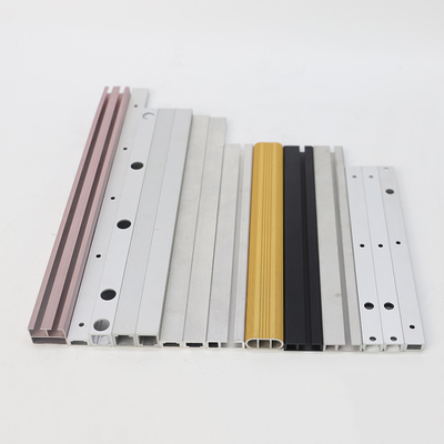 T5 T6 6063 Profilo di estrusione in alluminio con taglio CNC di profili di alluminio anodizzati personalizzati