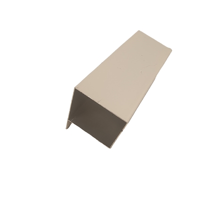 Profili di alluminio anodizzato in argento standard GB per finestre a grano di legno rivestite in polvere su misura