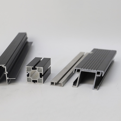 Profilo di alluminio anodizzato a colori personalizzati per processo profondo e taglio CNC di precisione