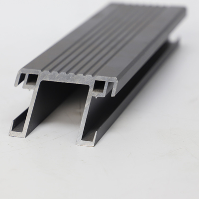 Profilo di alluminio anodizzato a colori personalizzati per processo profondo e taglio CNC di precisione