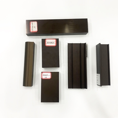 Anhui Shengxin bianco nero profili di alluminio finestre ventanas profili di alluminio