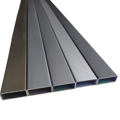Profili di alluminio estruso a colori personalizzati per la decorazione Profili di finestre della serie 6000