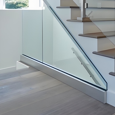 Manubri di balustrade in vetro senza cornice per balconi
