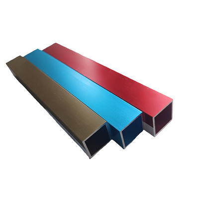 Profil di estrusione in alluminio con superficie anodizzata colorata per la linea decorativa Dorado