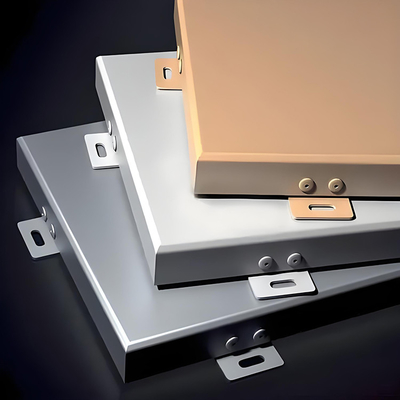 Materiali da costruzione personalizzati certificati ISO Lastre di rivestimento per pareti in alluminio per decorazioni